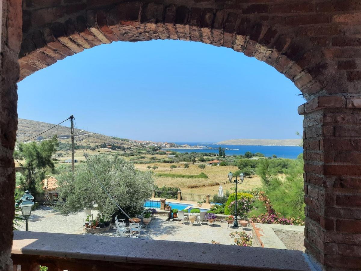 Lesvos Tower House Komninos Sígrion Exterior photo